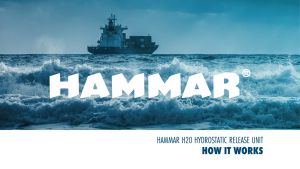 อุปกรณ์สำหรับปล่อยแพชูชีพ Lalizas Hammar Hydrostatic Release H20 for Life Rafts (USCG&EC Approved SOLAS)