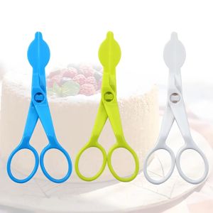 Kéo Cắt Bông Kem Chất Liệu Nhựa ABS An Toàn Thân Thiện Dễ Sử Dụng Dụng Cụ Làm Bánh DIY