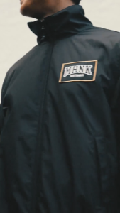 Mahanakhon Embroidered Logo Streetwear Muay Thai Club Black Jacket