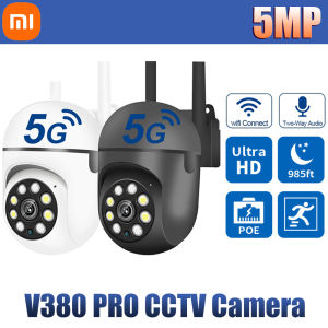 BUY 1 TAKE 1 V380 PRO CCTV Camera No WiFi Needed 16MP Outdoor Dual Lens Night Vision Auto Tracking