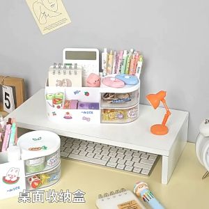 Home Office Creative Drawer Storage Box Desktop Storage Box Accessories Stationery Jewelry Organizer Pen /Brush Holder