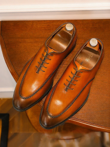 DESAI | Trendy Leather Business Shoes Men Oxford