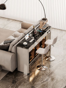 Italian Luxurious Multifunction Bar Table