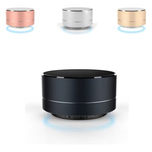 🎵Cá Tuyết + Bản gốc + Hàng sẵn có🎵Bluetooth mini Loa trầm cầm tay bằng kim loại không dây với thẻ TF FM Đài phát thanh USB MP3 Loa nghe nhạc