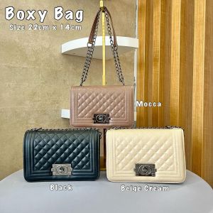 CFG-TAS WANITA KOREA TERBARU DAN TERVIRAL BOXY  833454