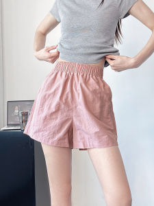 Ice Silk Shorts plus Size Summer Loose Straight Leg Five-Quarter Length Quick Dry Casual Outdoor Wear Hot Pants for All Body Types