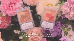 Phấn má hồng ánh nhũ Canmake Glow Fleur Cheeks Blend - Nội địa Nhật