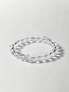 WYK | Natural White Crystal Bracelet Turquoise Necklace Womens 2025 New