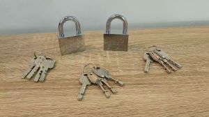 TIGON กุญแจระบบลูกปืนมาสเตอร์คีย์ 40-50mm 2-4ตัวชุด 5ตัวชุด กุญแจมาสเตอร์คีย์ ไขได้ในดอกเดียว บรรจุกล่องขาว