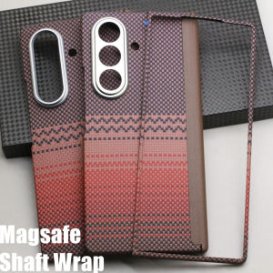 For Samsung Galaxy Z Fold 8 Ultra 7 W26 Ultra Light Business Real Aramid Kevlar Carbon Fiber Case Magnetic magsafe Protect Cover