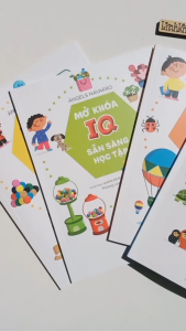Sách Trò Chơi Rèn Luyện Trí Tuệ (lẻ từng cuốn tùy chọn) - Mở Khóa IQ Sẵn Sàng Học tập Cho Bé 4–5–6–7 Tuổi – Vizibook