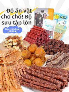 Gói Thức Ăn Dành Cho Chó Mọc Răng Và Ngon Miệng