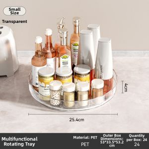 Rotating Multifunctional Spice Organizer Rack