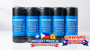 Trash Bags Garbage Recycling Bins (Small/Medium/Large/XL/XXL) Black Garbage Bag Large (10pcs/25pcs)
