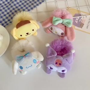 Ikat Rambut Bulu Scrunchie Karakter Kartun Kunciran Rambut Anak Lucu Imut