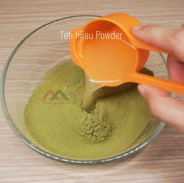 Teh Hijau Bubuk 1kg Teh Hijau Powder 1kg Green tea Powder | Lazada ...