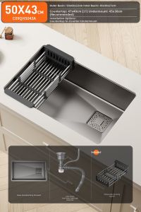 MEICHUWUYU | Thickened Stainless Steel Kitchen Sink