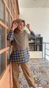 Setelan Anak Perempuan Sabina One Set Frappucino - Dark Brown