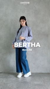 Cotton Inch - Bertha Kemeja Oversize Wanita Dengan Rompi