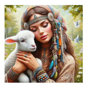 Kayou | 500 Pieces Jigsaw Puzzle Woman Portrait  Puzzle Educational Toy for Kids Children s Games Christmas Gift