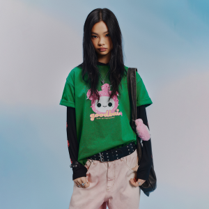 GOOD BAI | Cactus Print Oversize T-Shirt
