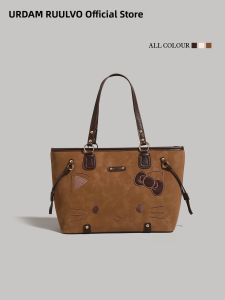 URCDN RDALVO | Cute Retro Versatile Large-capacity Commuter Tote Bag