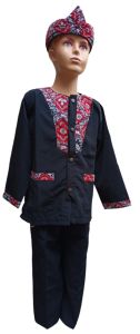 baju pangsi anak sekolah dasar/seragam baju pangsi anak TK&SD/stelan baju pangsi motif batik