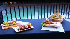 Welhome WKBS50 Kompor Gas Panggang Sosis Sate Bakar BBQ Barbeque Grill Set - FREE ONGKIR Jabodetabek