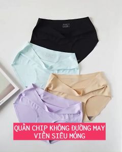 Hộp 5 Quần Lót Đúc Su Không Viền Chống Tụt Thông Hơi Kháng Khuẩn Hàng Loại 1 - Mã: Quần Lót Nữ
