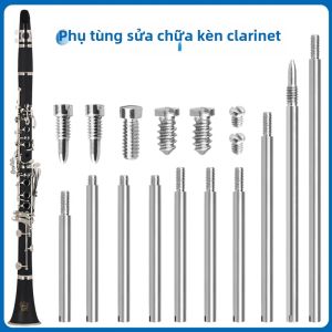 SLADE 34 Cái Bộ Công Cụ Sửa Chữa Clarinet Bộ Phận Bảo Trì Vít Ren Bạc Cho Phụ Kiện Nhạc Cụ Woodwind