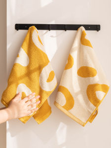 Pure Cotton round Circle Face Towel Soft Absorbent Bathroom Towel for Men Women Cute Home Use Facial Towel Quick Dry