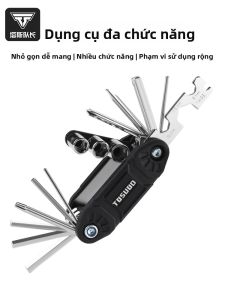 TOSUOD | Bicycle Repair Tool Set with Hex Key and Socket Wrench