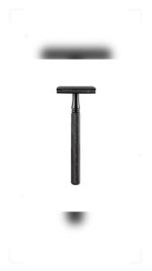 Classic Men Shaver Mild Hair Removal Shaver Double Edge Stainless Steel Shaving With 1 PCS Titanium Coated Blades Shaver Razor
