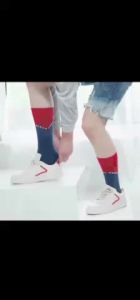 1pair Miss.J Sock Famous Paintings Art Gallery Mid Sock No Tags)#09