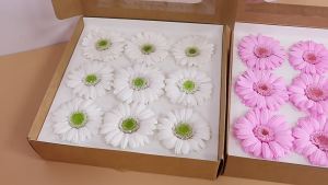 Preserved Fresh Flower Sunflower Real Flower Sunflower SUNFLOWER Sunflower Handmade diy Cross-Border Supply Wholesale