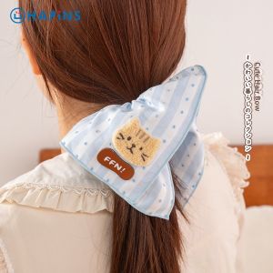 HAPiNS | Lazy Style Hair Scrunchie Scarf Low Ponytail Accessory