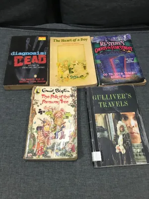 二手英文小说 TEENAGERS NOVEL BOOKS (used) THE DIAGNOSIS DEAD -THE HEART OF A BOY