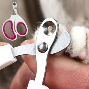 Circular Cut Hole Cat Nail Clippers Pet Nail Clippers for dogscatspet nail cutter Stainless