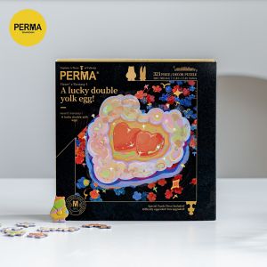 PERMA | Shiny Heart Shaped Irregular Jigsaw 321 Pieces