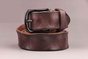 Leather Belt Casual Jeans Mens Belt Pin Buckle Wide Waist Vintage Style for Young Middle-aged And Elderly