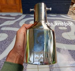 Knalpot mobil suos hks oval sistem baut L 300 grand max luxio avanza panther dll suara  jet bus