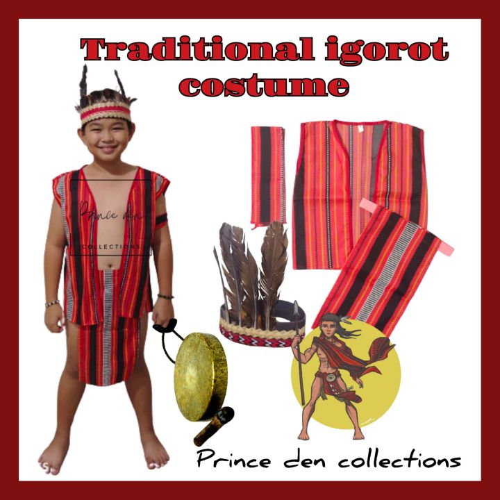 TRADITIONAL IGOROT COSTUME BOY | Lazada PH