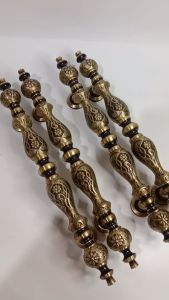 Handle Pintu Kuningan Manggis Antik Full Kuningan 45cm Pegangan Pintu Klasik