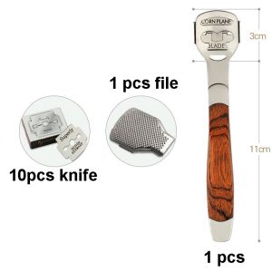 Pedicure Foot File Callus Remover Stainless Steel Foot Skin Shaver Corn Cuticle Cutter Rasp Care Tool