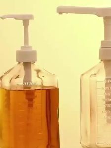 [HCM] Bình bơm đường siro thủy tinh có vòi Pump 1100ml Nhựa 1600ml  -Hesede