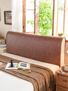 Yem | Leather Bedhead Cover All Seasons Decorative Bedhead Masking Tool