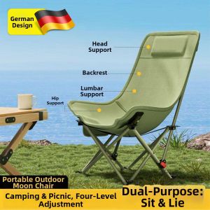 ZHENMIAO | Portable Folding Camping Chair