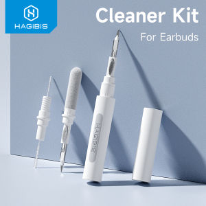 Hagibis 3 in 1 Earbuds Cleaning Pen Durable Multi-Function Cleaner Kit Bluetooth Earphones Charging Case Cleaning Tools for Airpods Pro 1 2 3  Huawei Samsung MI Xiaomi Airdots 3Pro