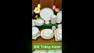 Bát Tô Bát Cơm Âu Cơm Men Hỏa Biến Thanh Ngọc (Men Ngọc Băng Thanh) Bát Tràng Cao Cấp | Đủ Các Phân Loại Kích Thước
