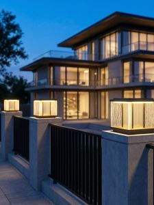VINCAN | Solar New Type Entrance Pillar Light